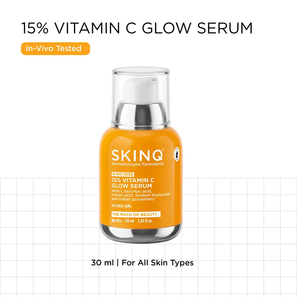 SkinQ 15% Vitamin C Glow Serum 30ml - view 2