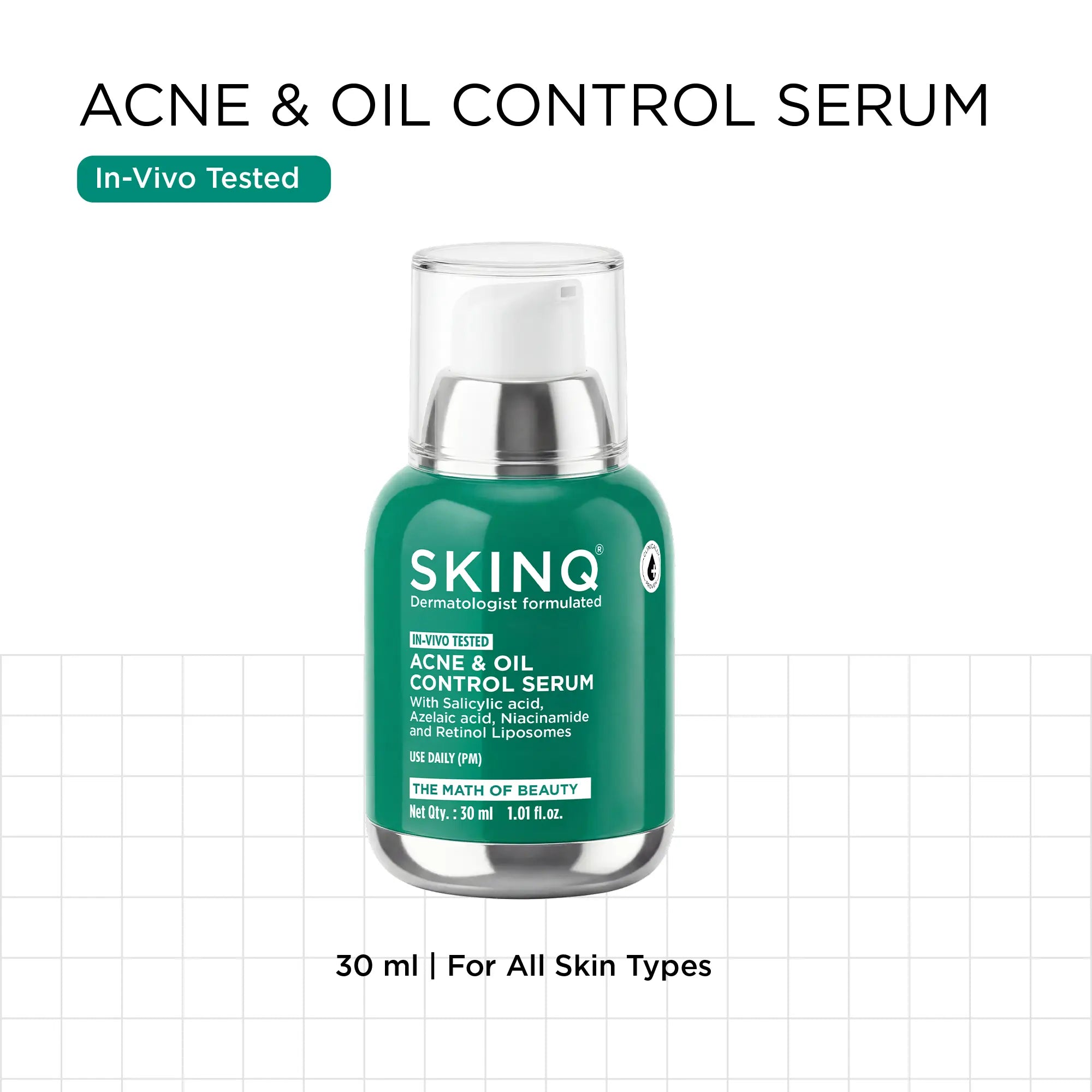 SkinQ Acne & Oil Control Serum 30ml - view 2