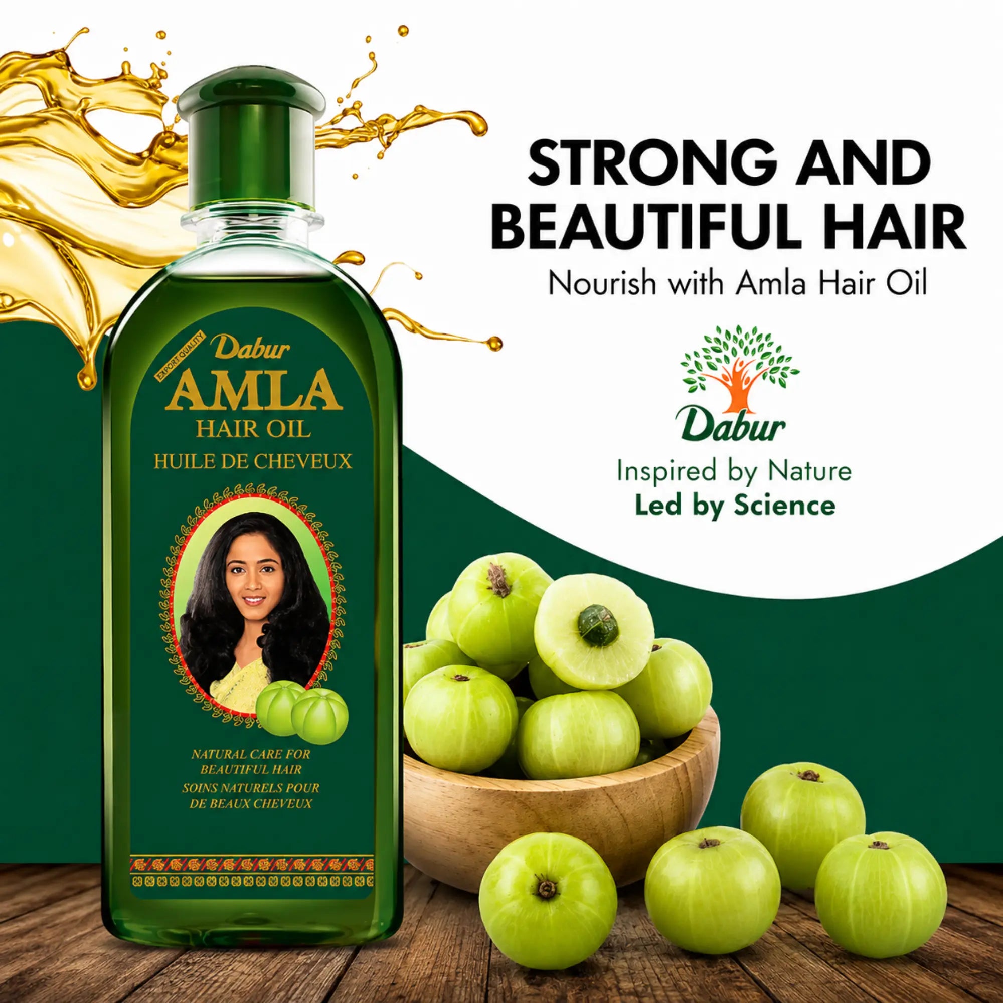 Dabur Amla Hair Oil 200ml - view 3