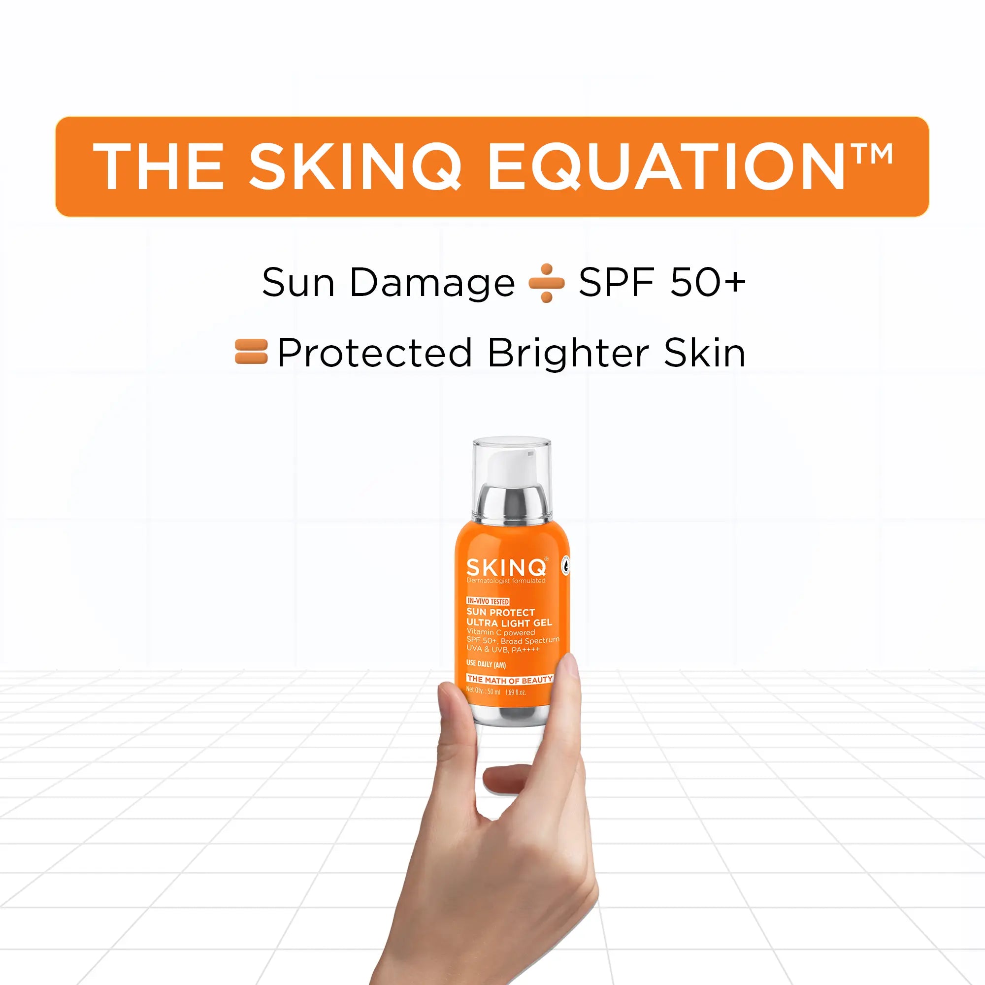 SkinQ Sun Protect Ultra Light Gel SPF 50+ 50g - view 4