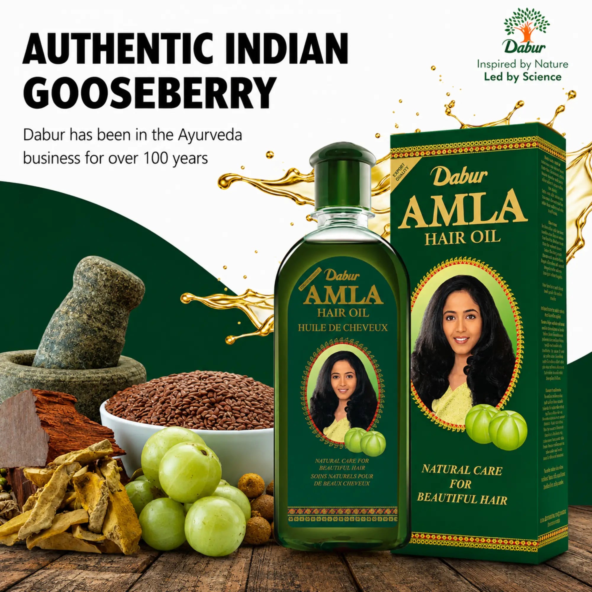 Dabur Amla Hair Oil 200ml - view 2