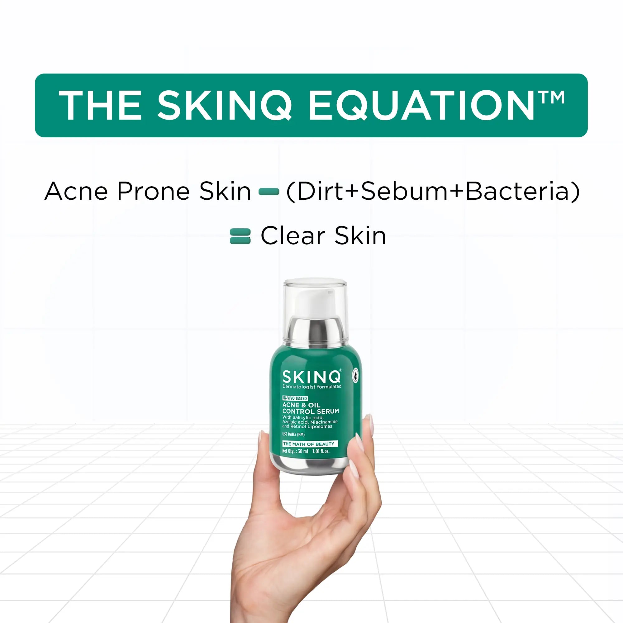 SkinQ Acne & Oil Control Serum 30ml - view 4