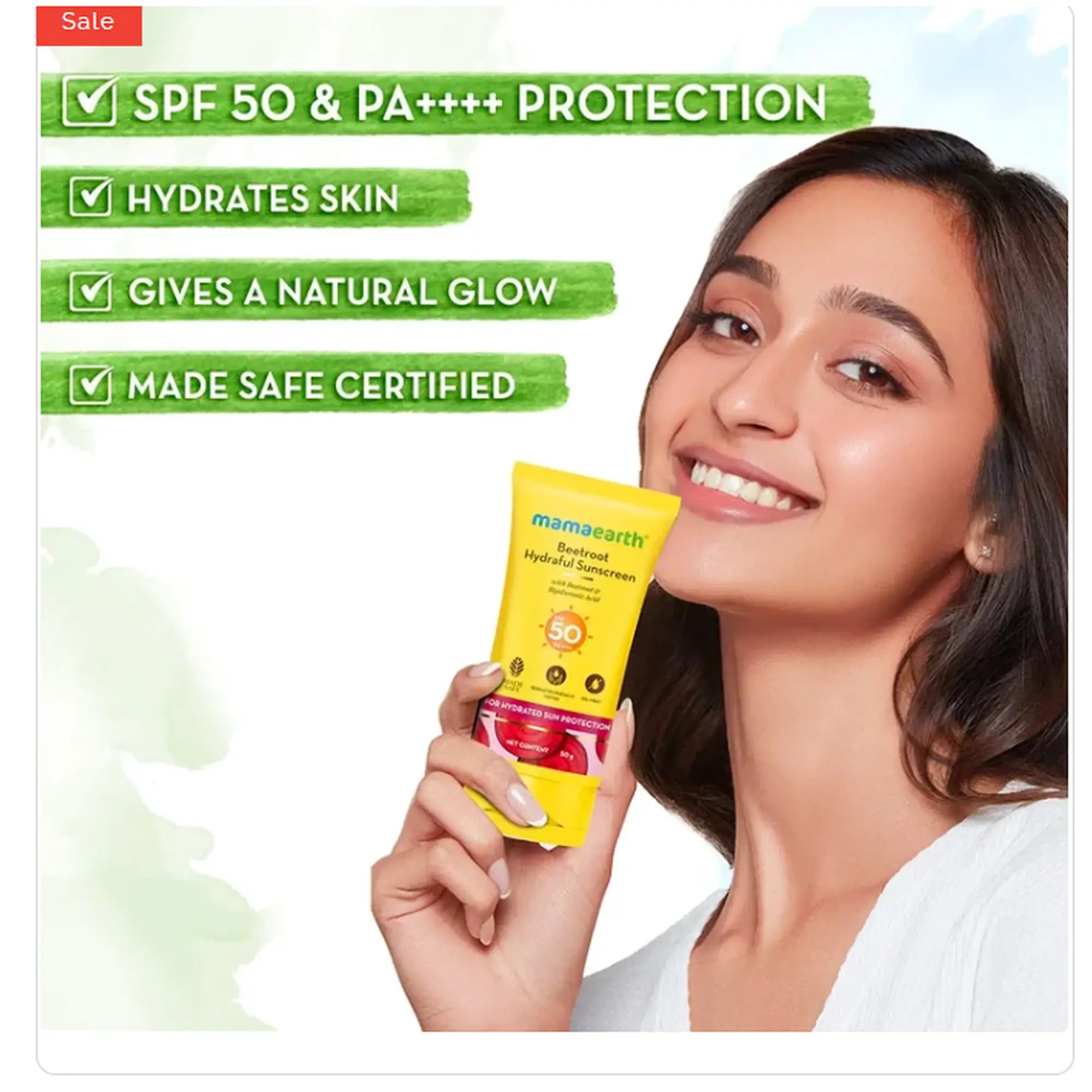 Mamaearth Beetroot Sunscreen 50g - view 4