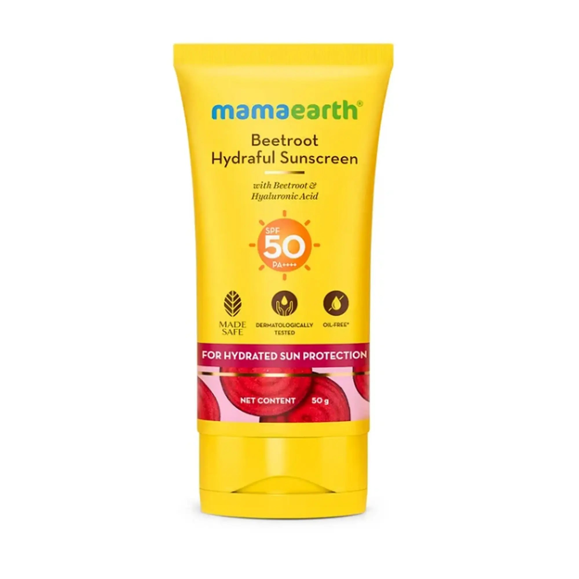 Mamaearth Beetroot Sunscreen 50g