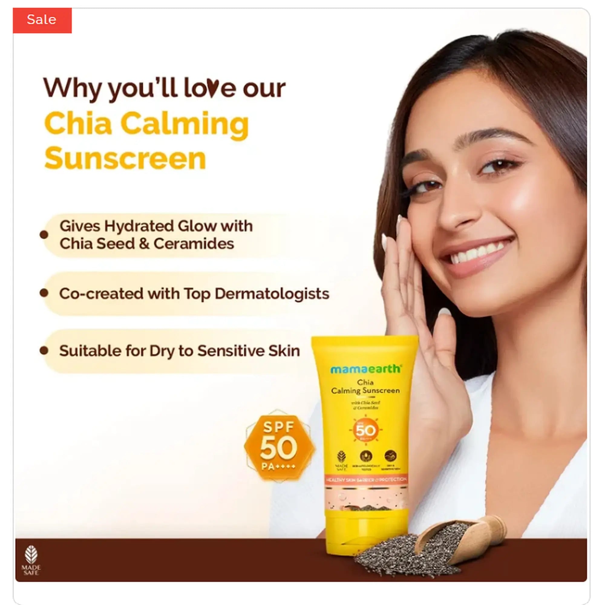 Mamaearth Chia Sunscreen 50g - view 4