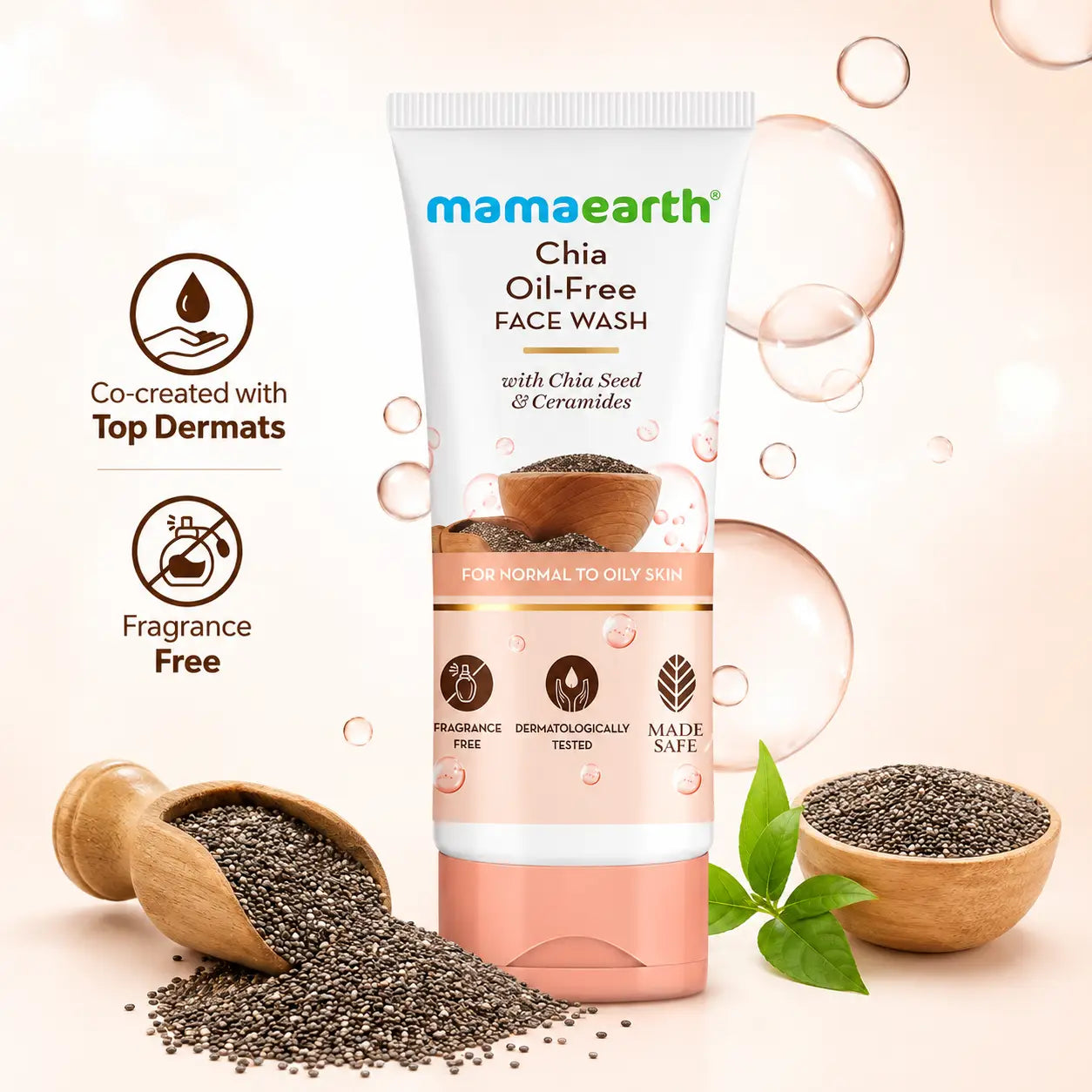Mamaearth Chia Face Wash 100ml - view 2