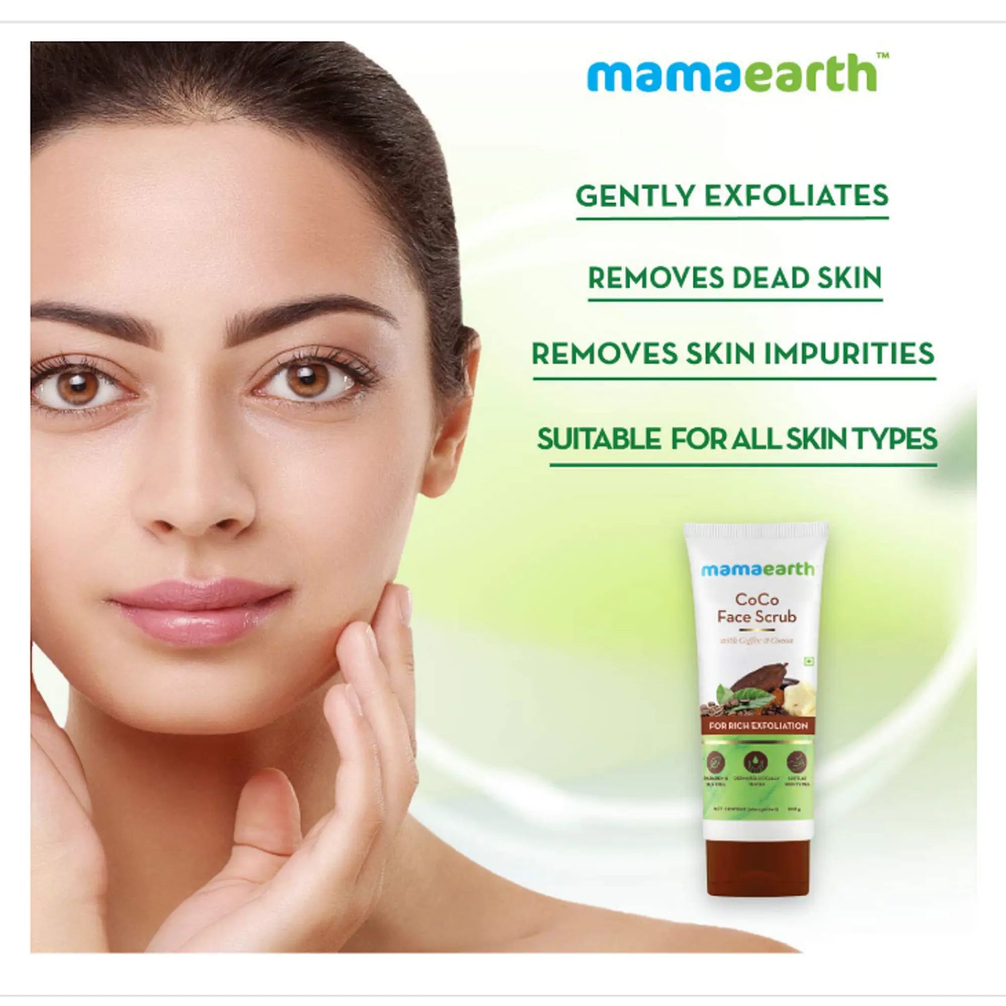 Mamaearth Coco Face Scrub 100g - view 3
