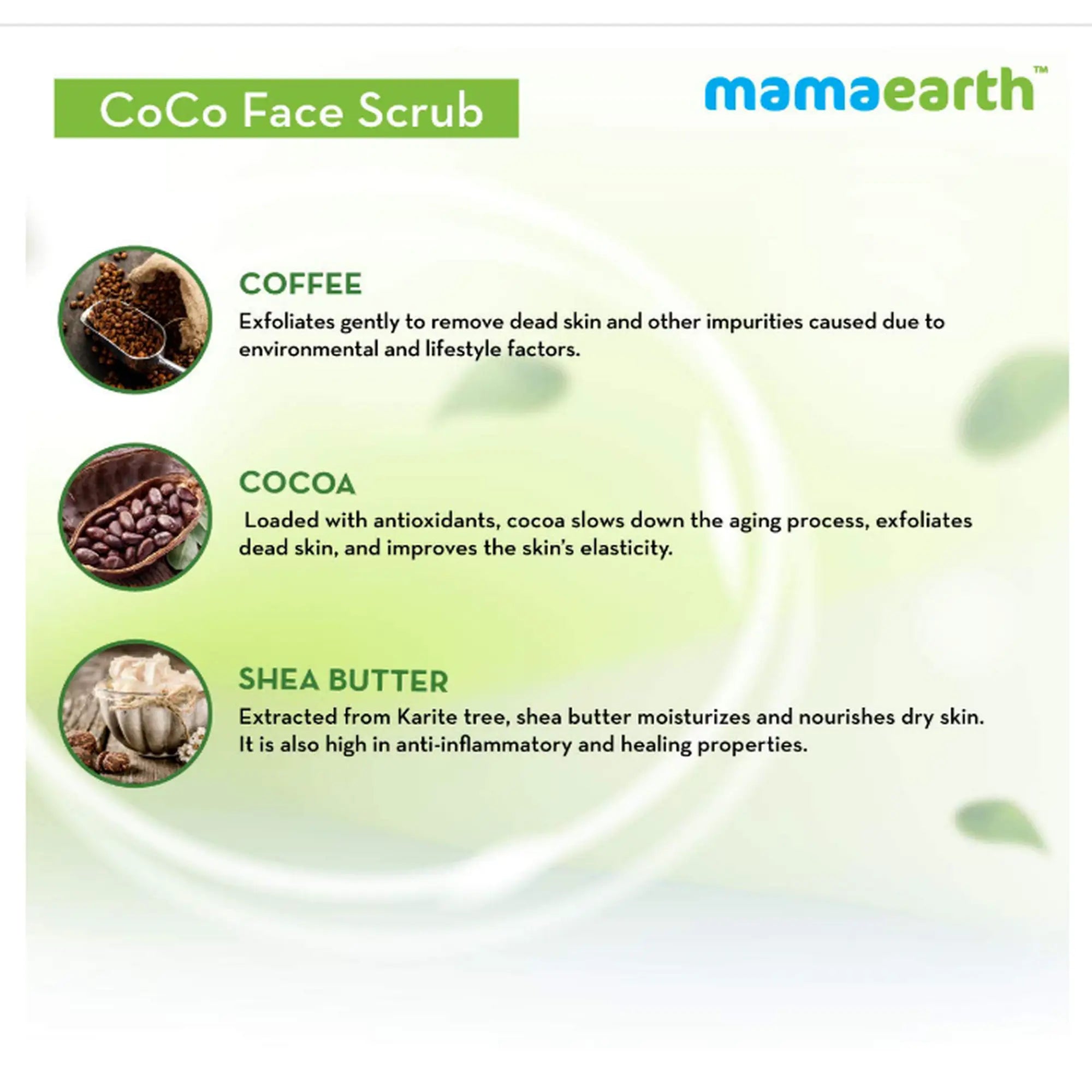 Mamaearth Coco Face Scrub 100g - view 4