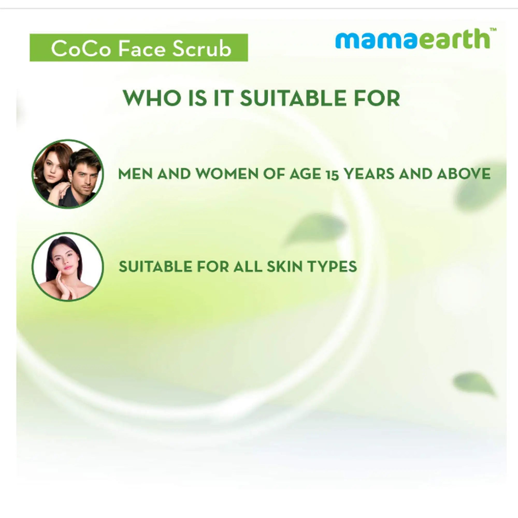 Mamaearth Coco Face Scrub 100g - view 6
