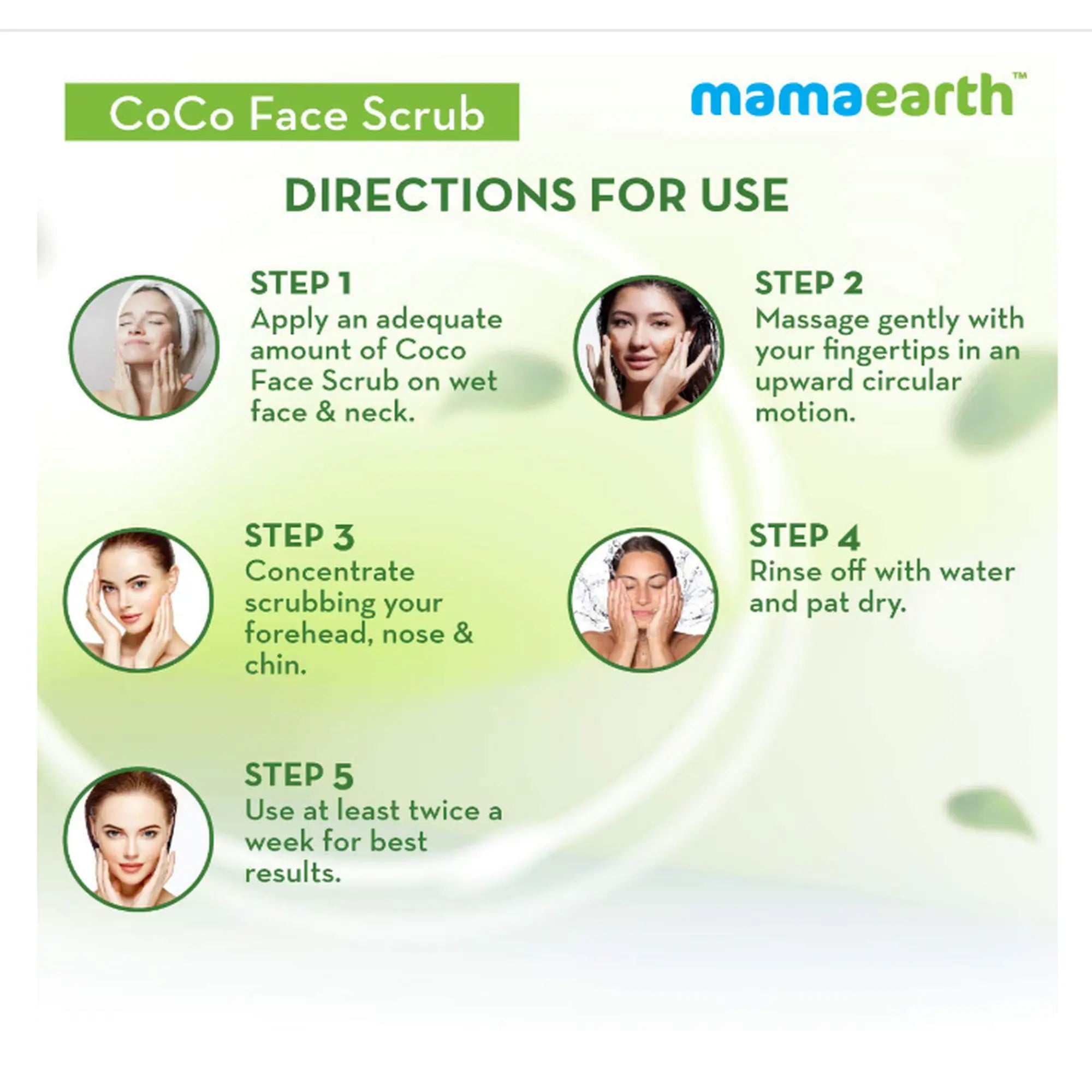 Mamaearth Coco Face Scrub 100g - view 7