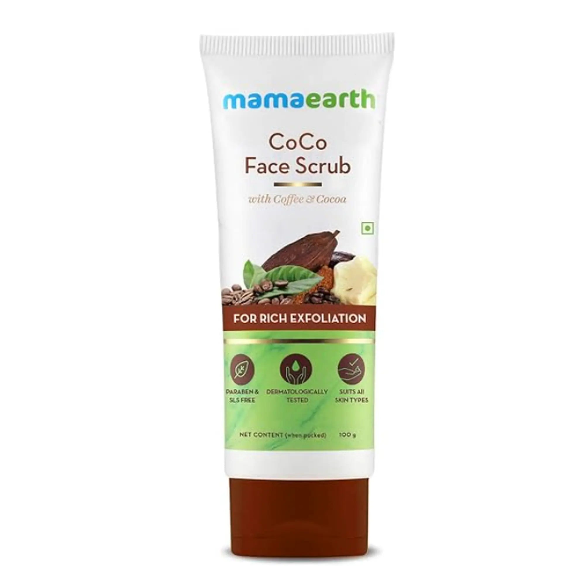 Mamaearth Coco Face Scrub 100g
