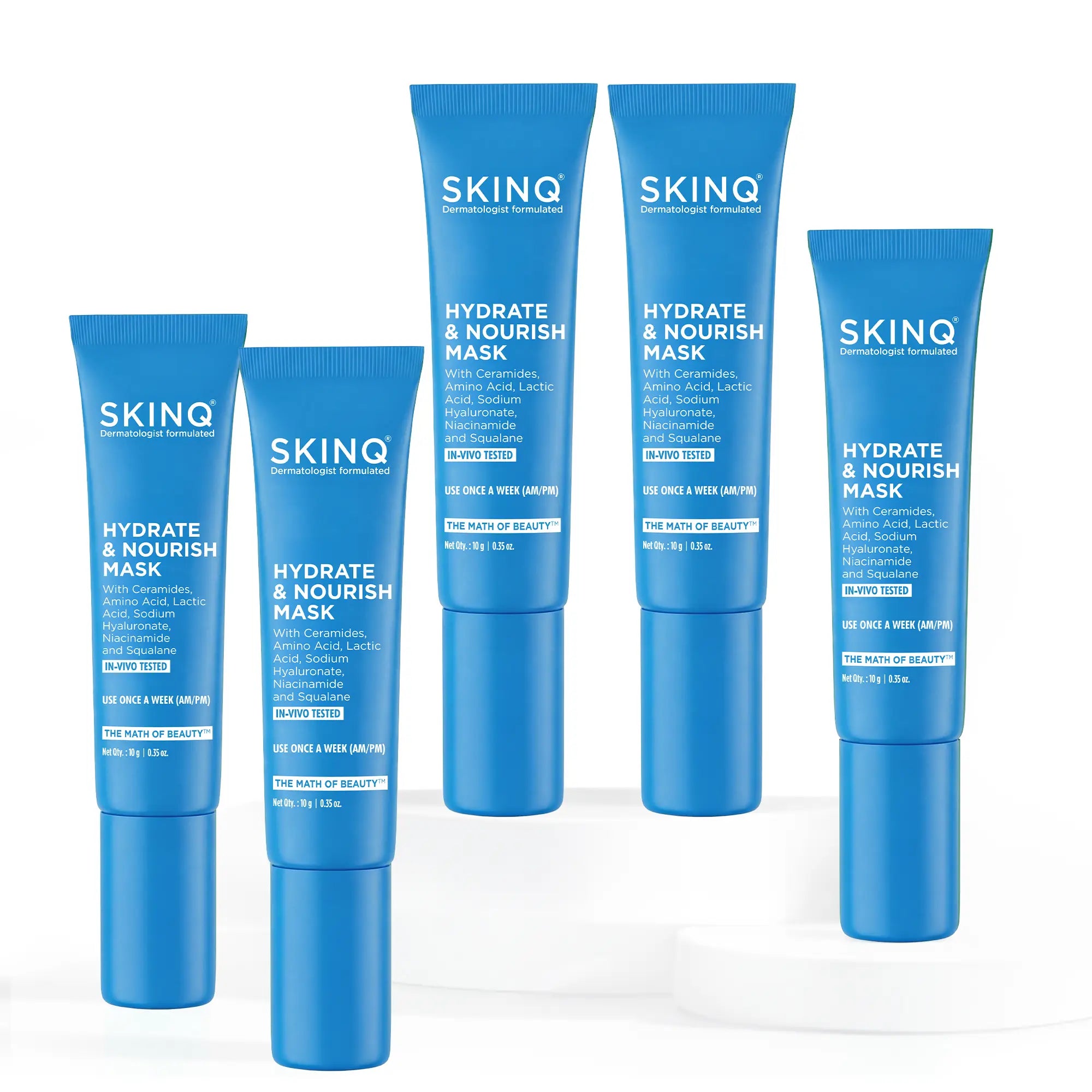 SkinQ Hydrate & Nourish Mask 10g (Pack of 5) - view 4
