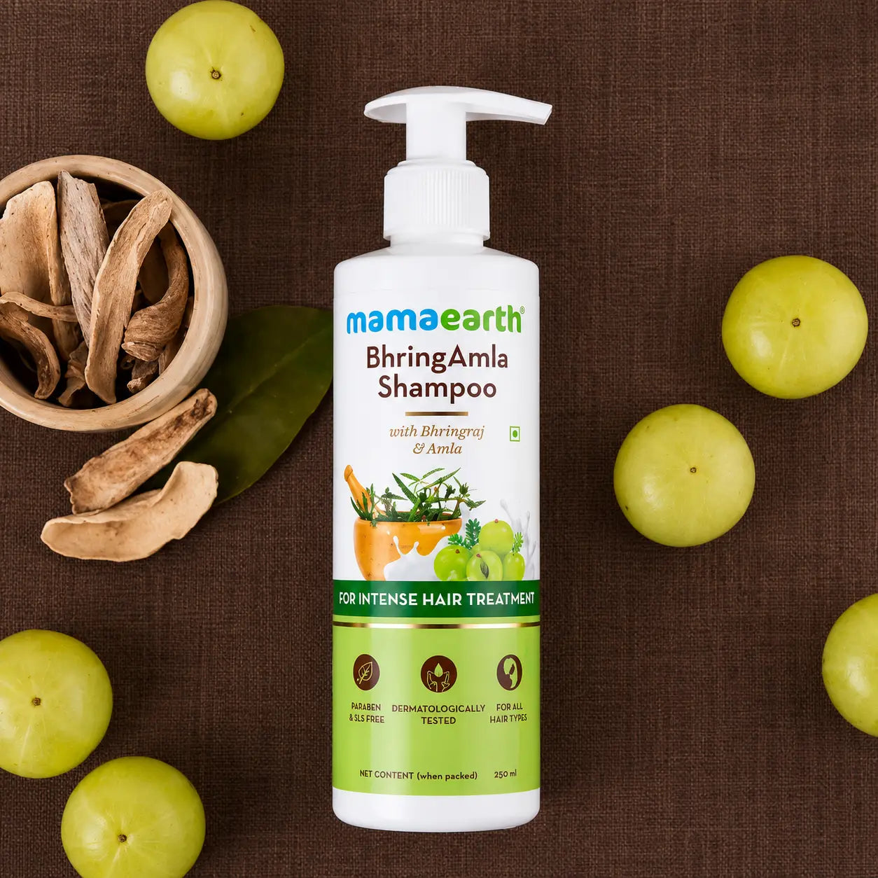 Mamaearth BhringAmla Shampoo 250ml - view 2