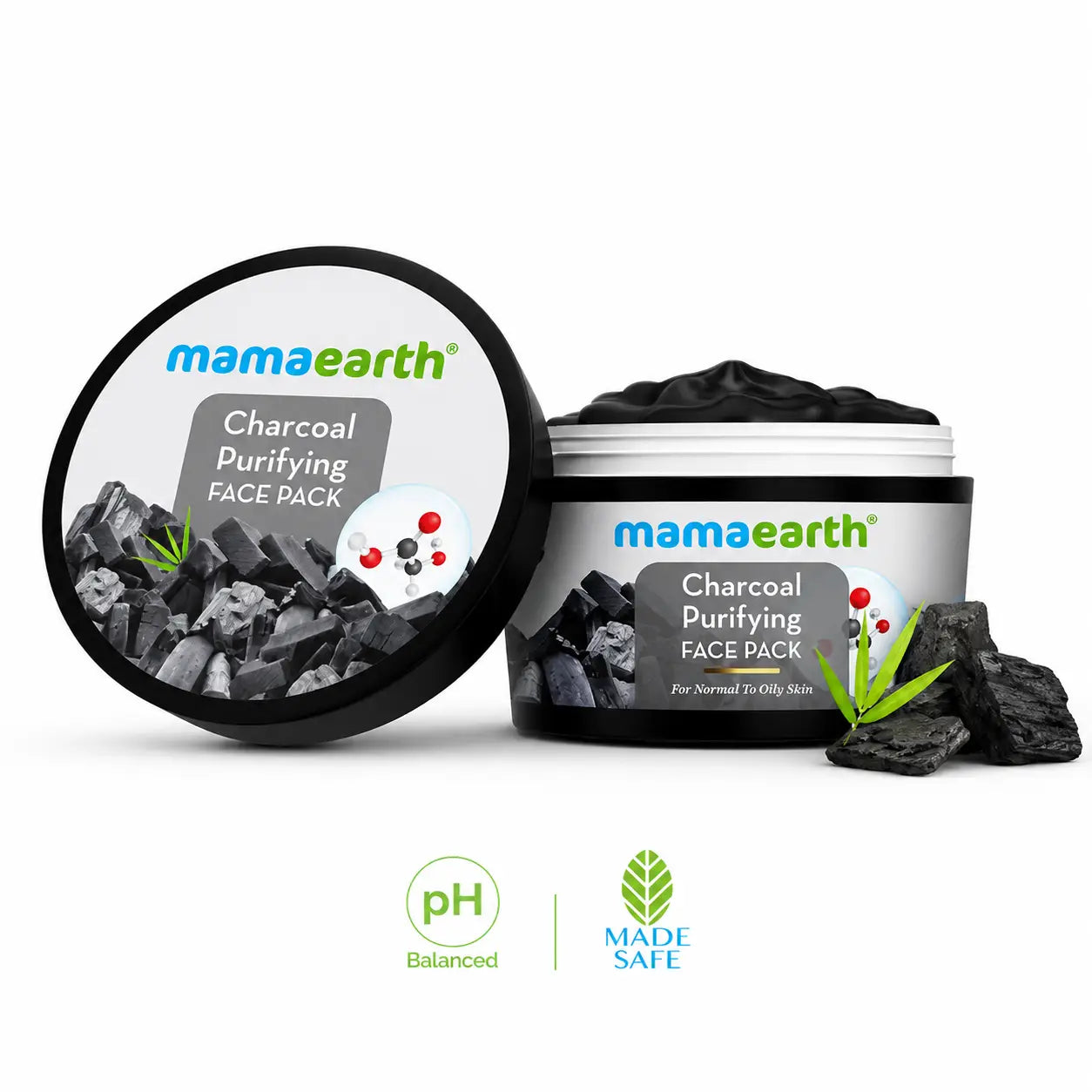 Mamaearth Charcoal Face Pack 200g - view 2