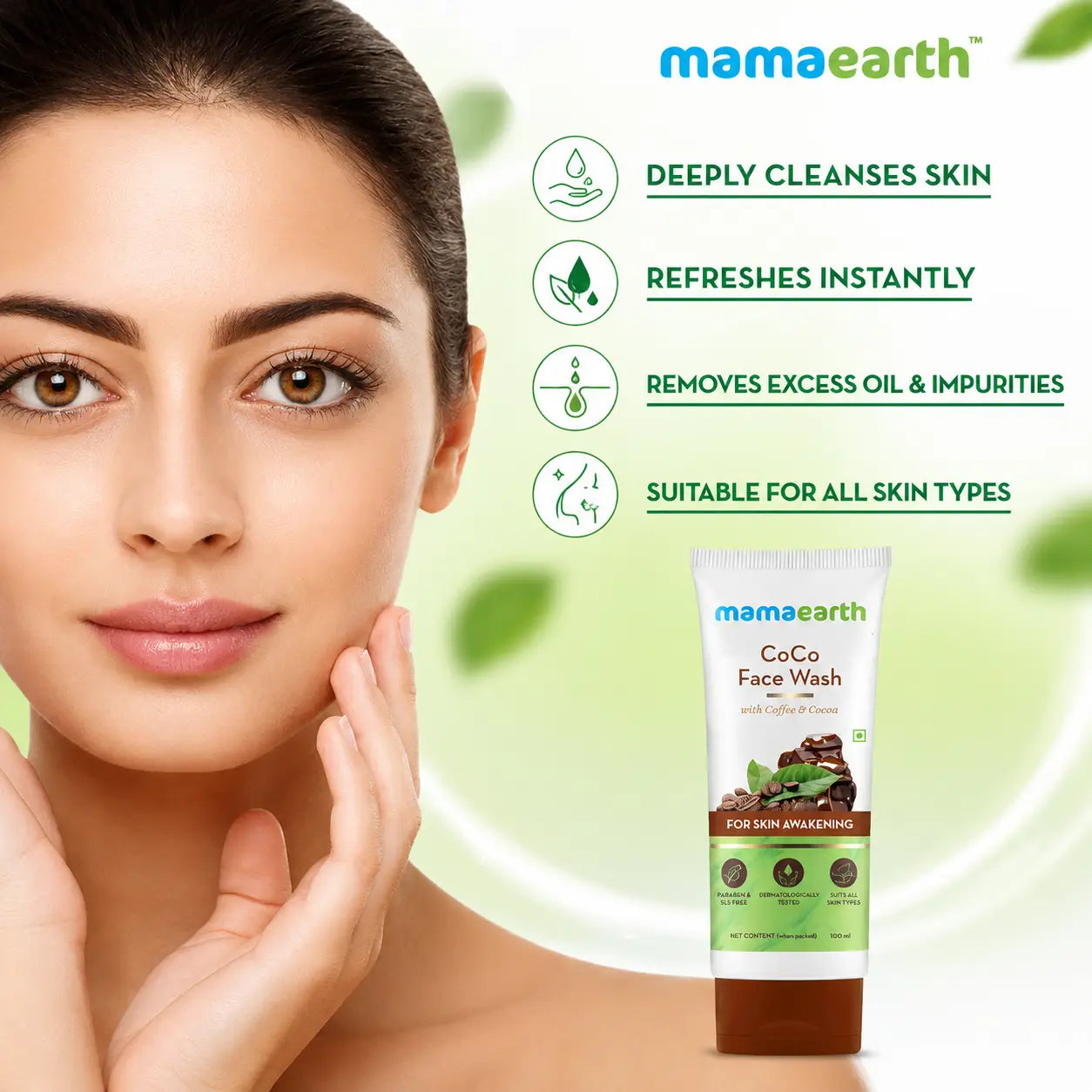 Mamaearth Coco Face Wash 100ml - view 3
