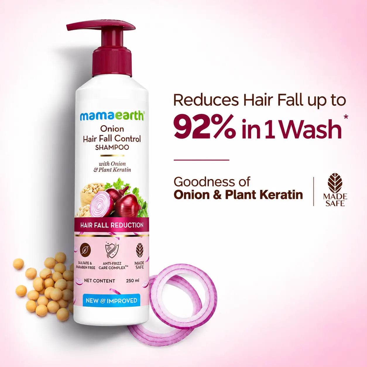 Mamaearth Onion Shampoo 250ml - view 6