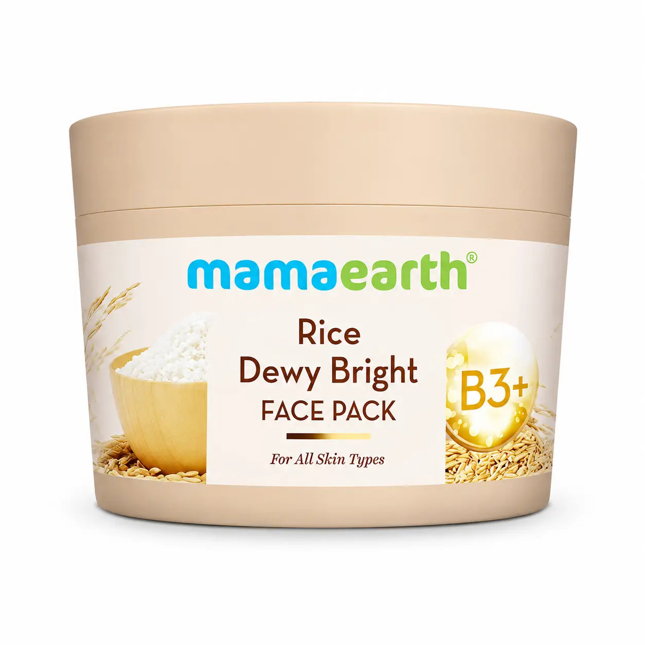 Mamaearth Rice Water Face Pack 200g