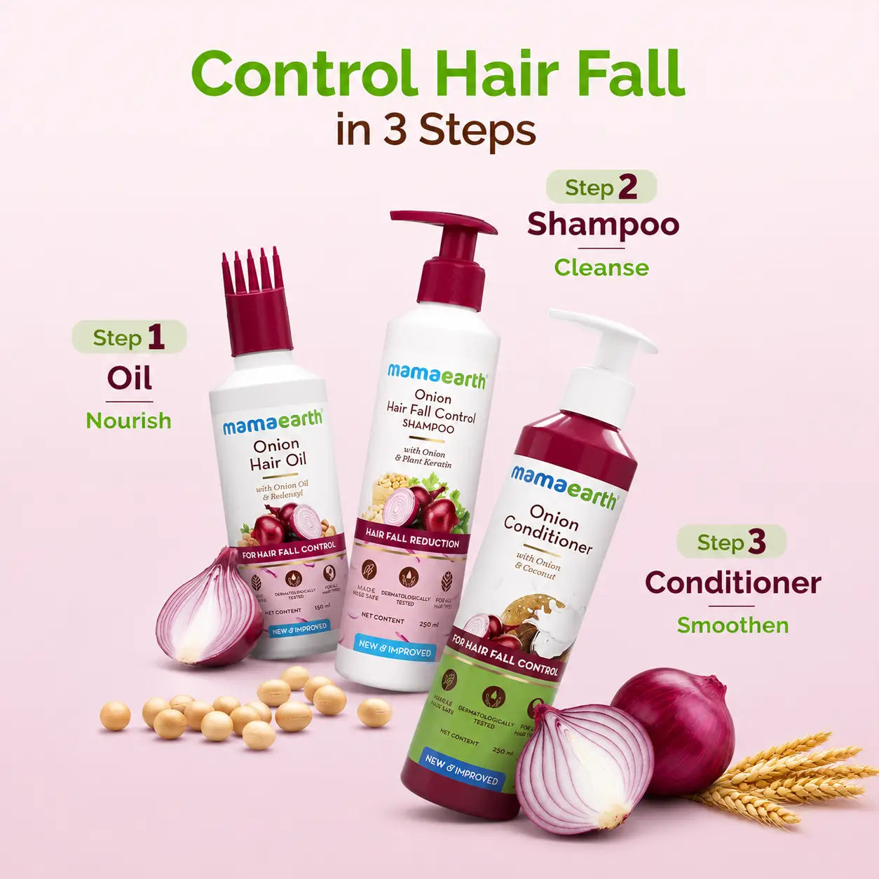 Mamaearth Onion Hair Oil 150ml - view 5