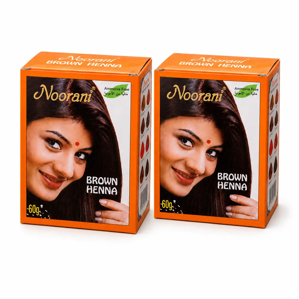Noorani Brown Henaa Powder 6 x 10g - view 2