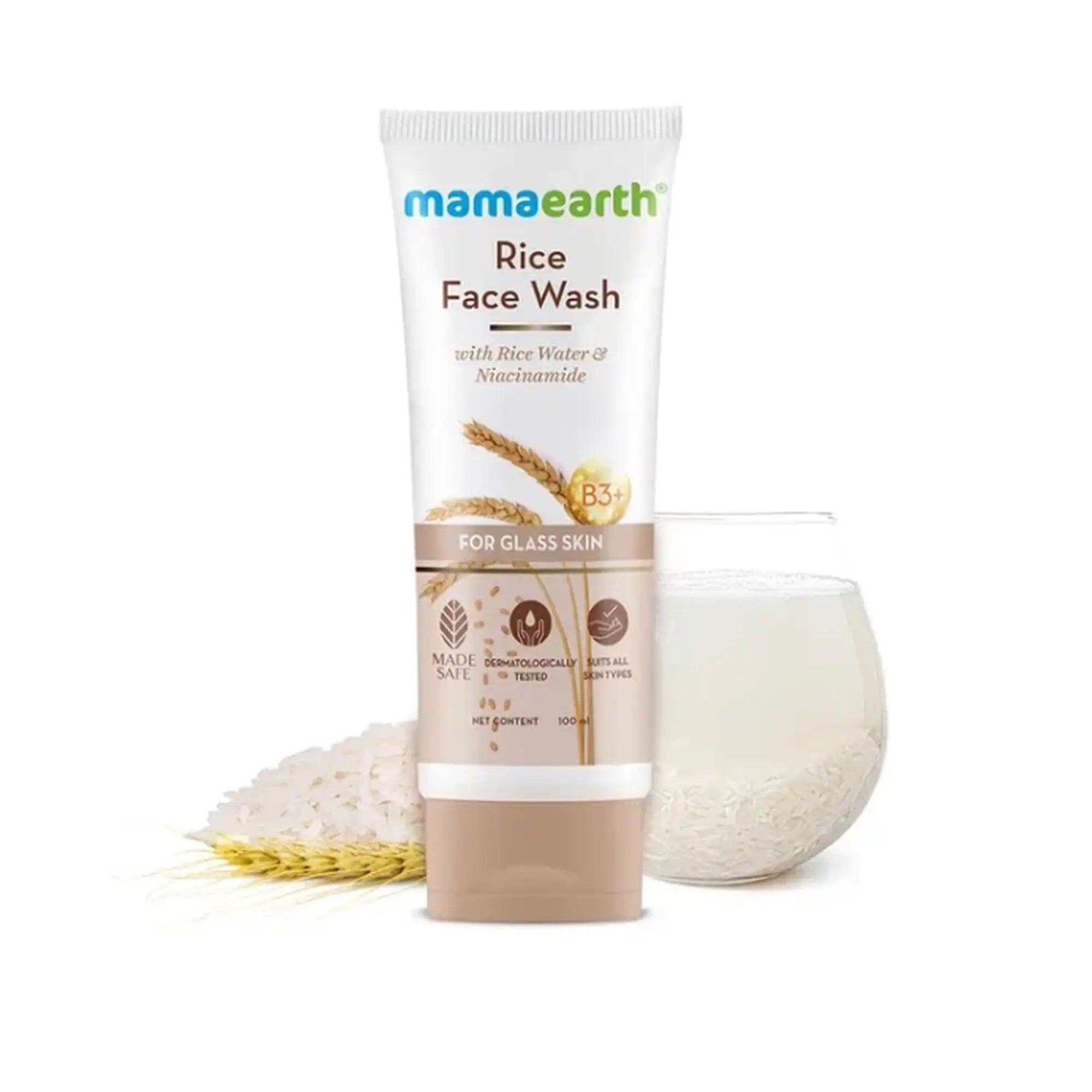 Mamaearth Rice Face Wash 100ml - view 2
