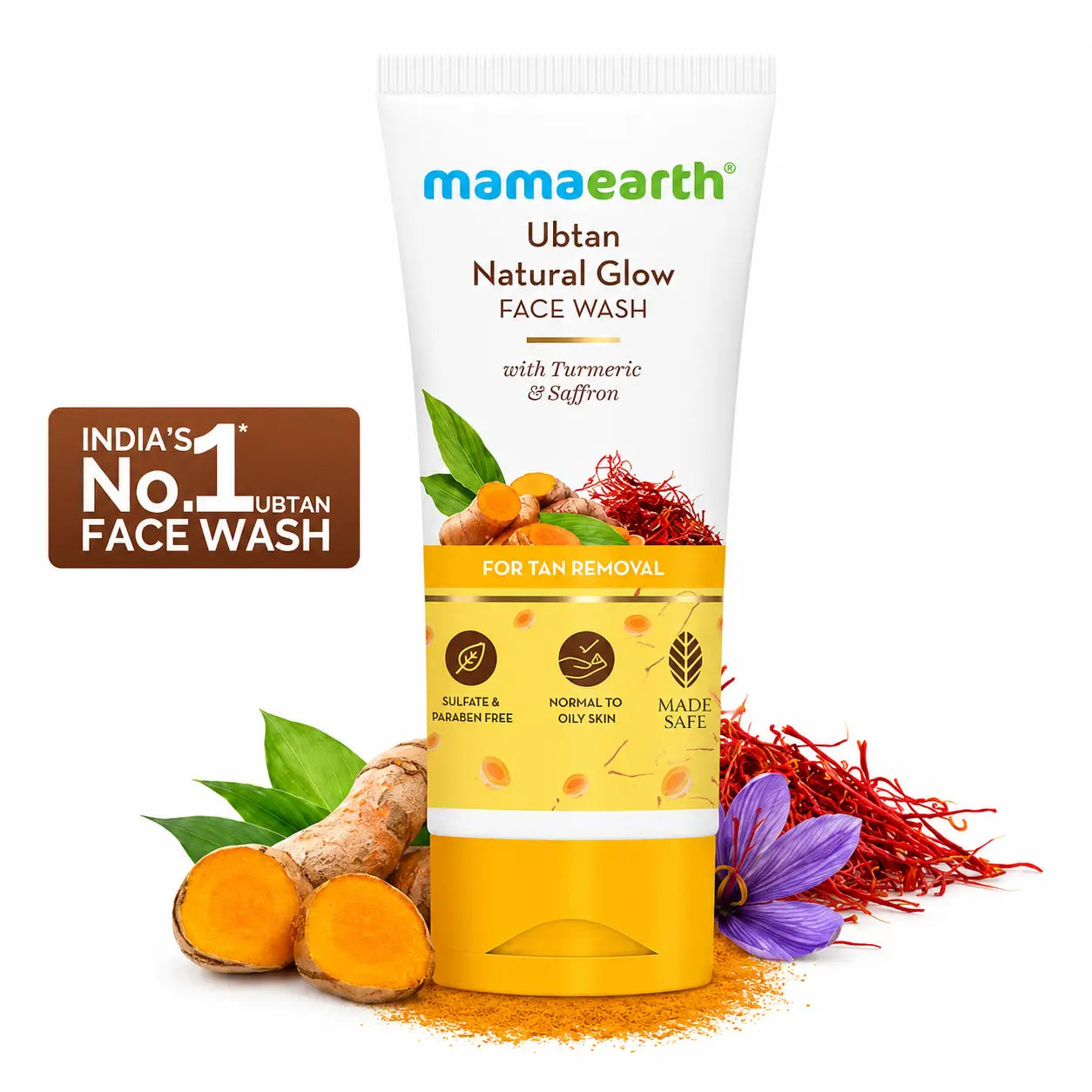 Mamaearth Ubtan Face Wash 100ml - view 3