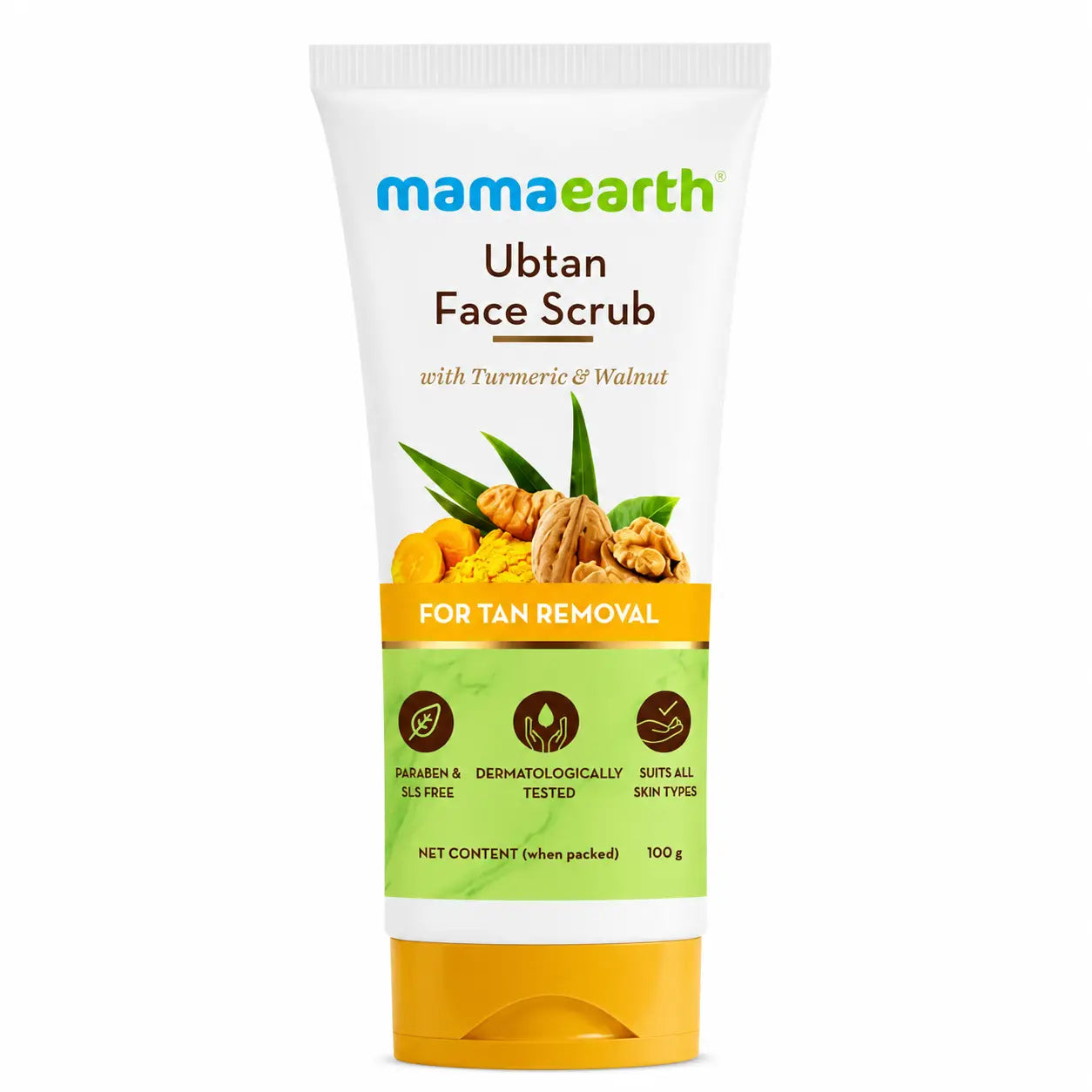 Mamaearth Ubtan Face Scrub 100g