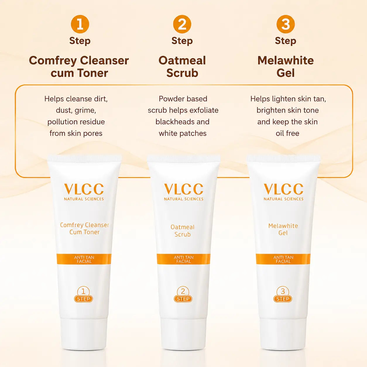 VLCC Anti-Tan Facial Kit 60g - view 5