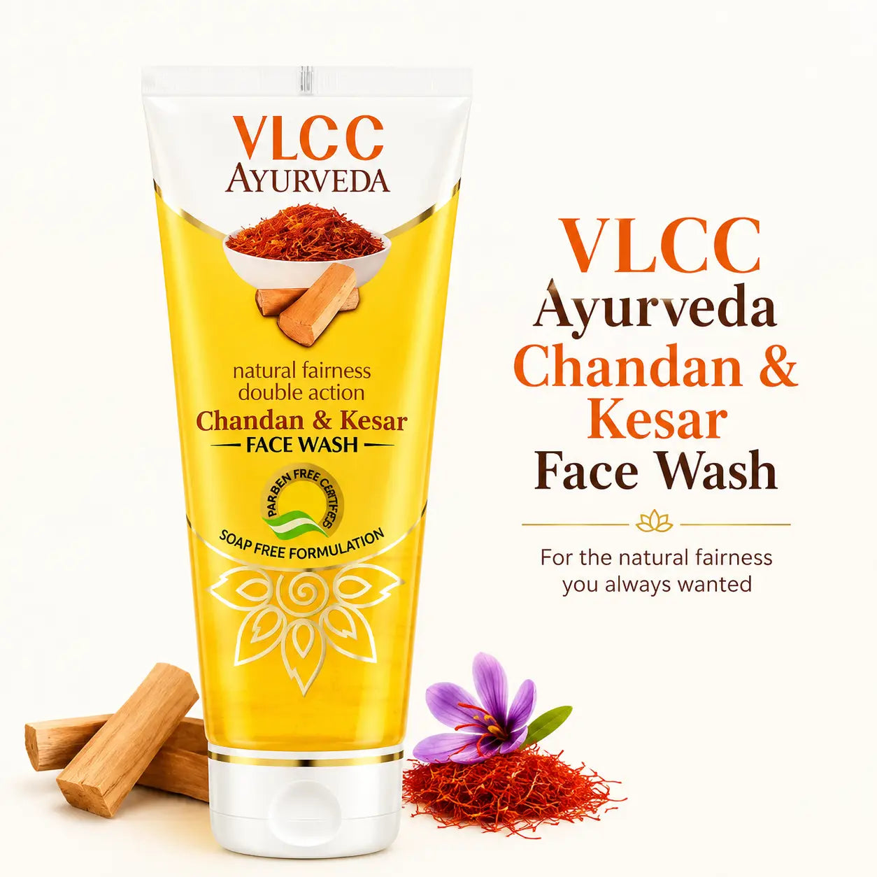 VLCC Kesar Chandan Face Wash 100ml - view 3
