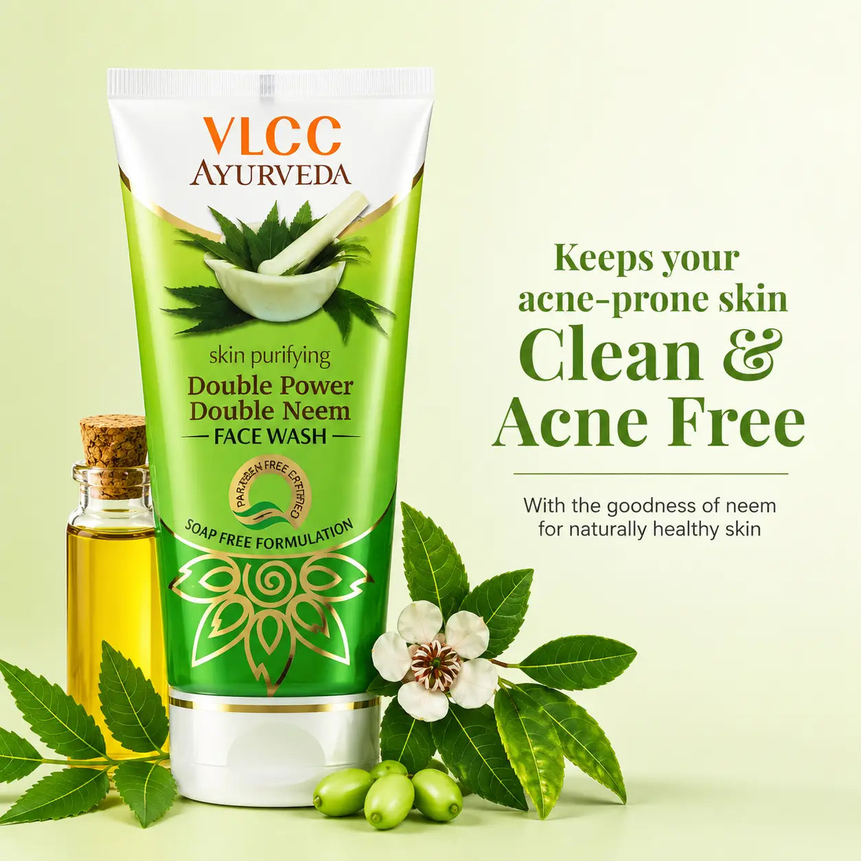 VLCC Neem Face Wash 100ml - view 2
