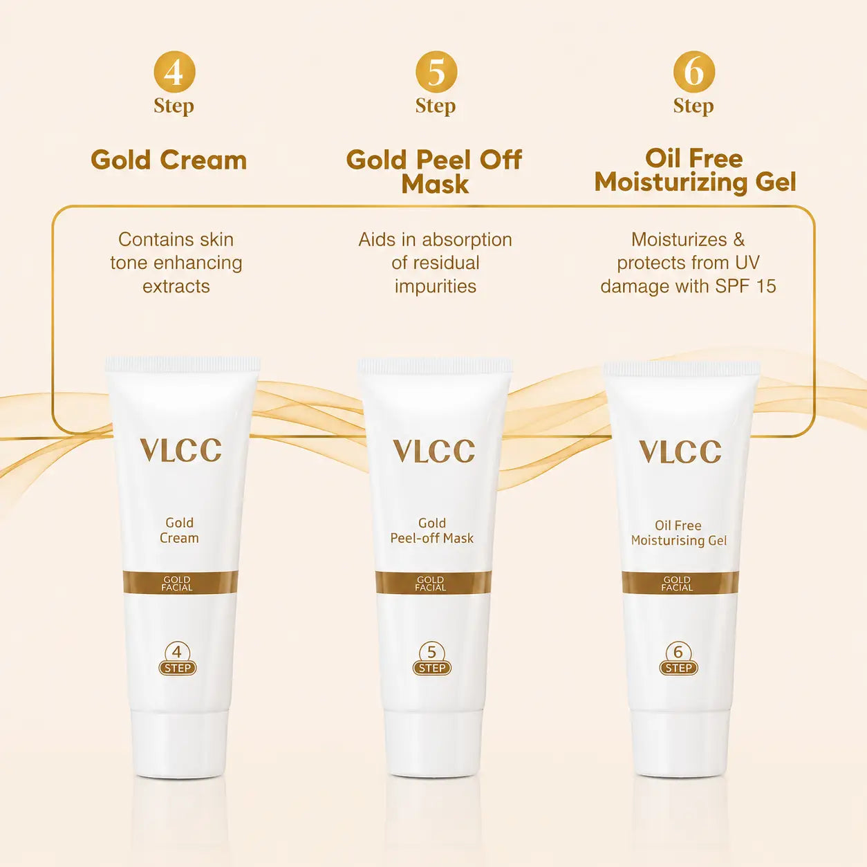 VLCC Gold Facial Kit 60g - view 6