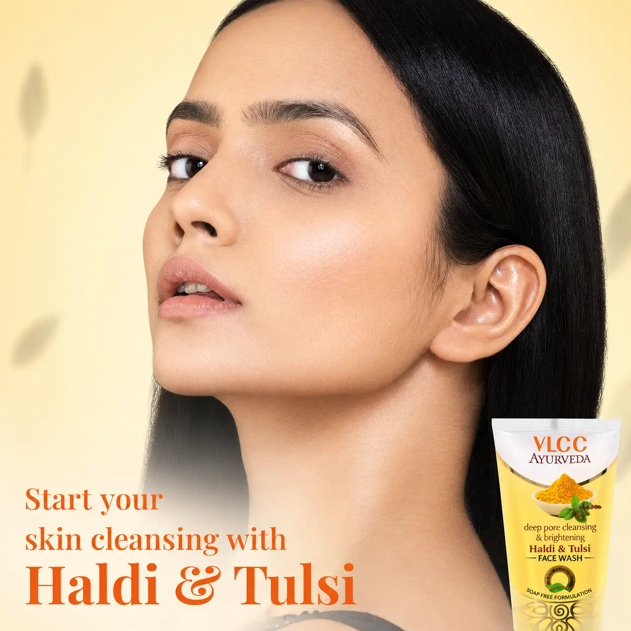 VLCC Haldi & Tulsi Face Wash 100ml - view 3