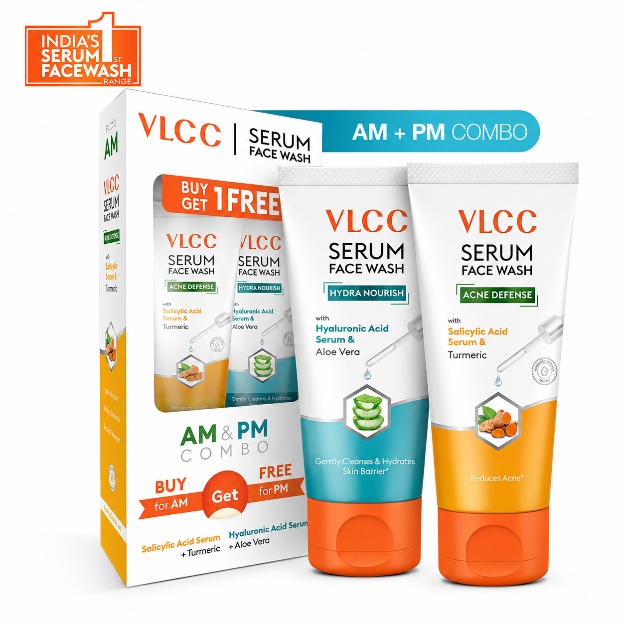 VLCC Serum AM+PM Combo Face Wash - view 2