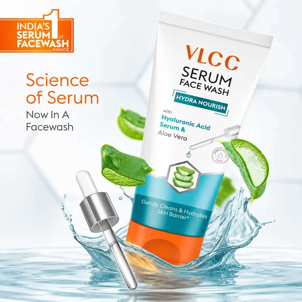 VLCC Serum Face Wash Hydra & Aloe 150ml - view 2