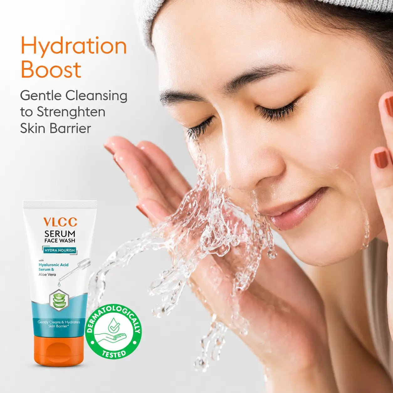 VLCC Serum Face Wash Hydra & Aloe 150ml - view 3
