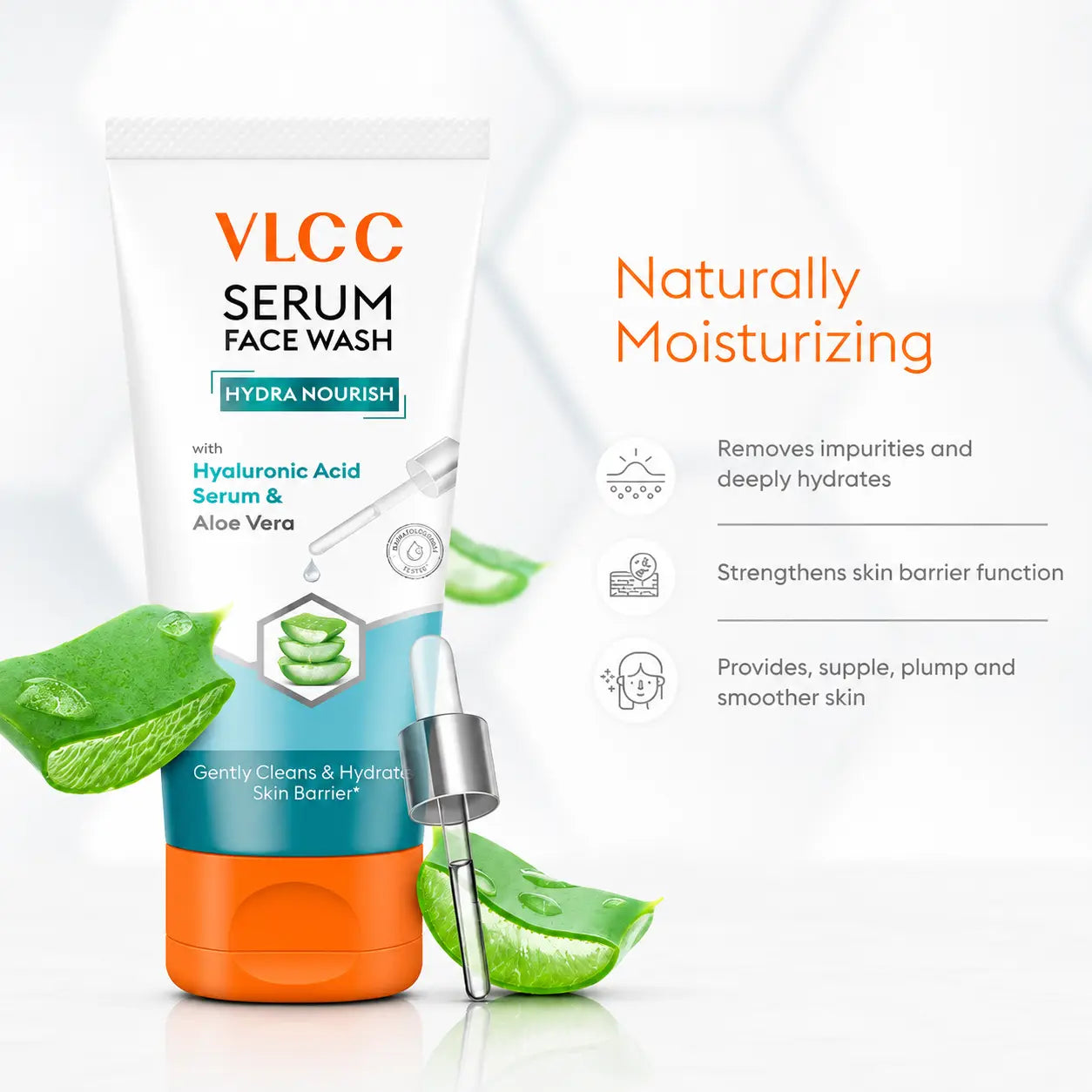 VLCC Serum Face Wash Hydra & Aloe 150ml - view 4