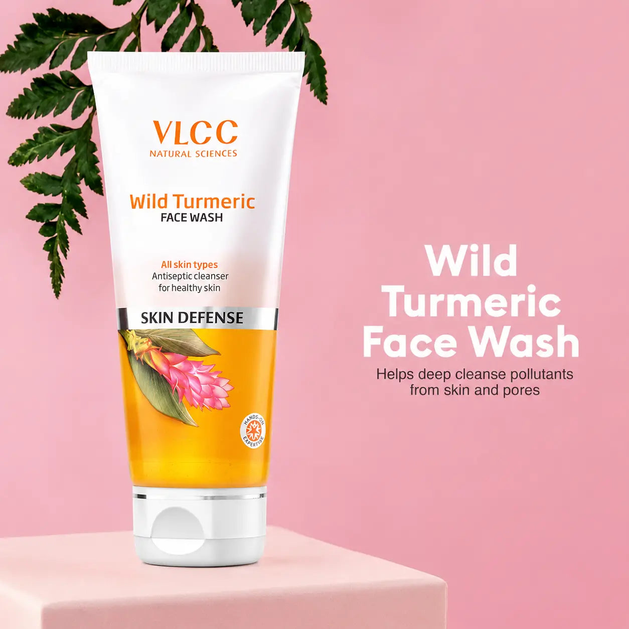 VLCC Wild Turmeric Face Wash 80ml - view 3