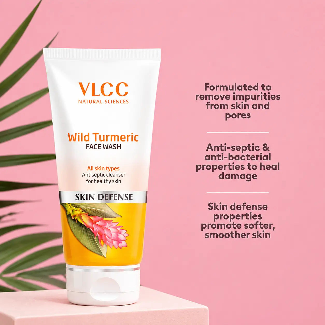 VLCC Wild Turmeric Face Wash 80ml - view 4