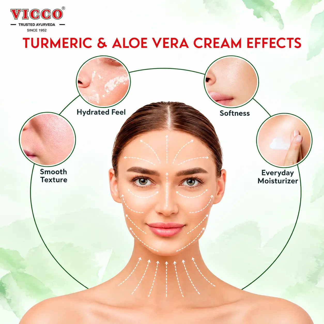 Vicco Turmeric Aloe Vera Skin Cream 80g - view 5
