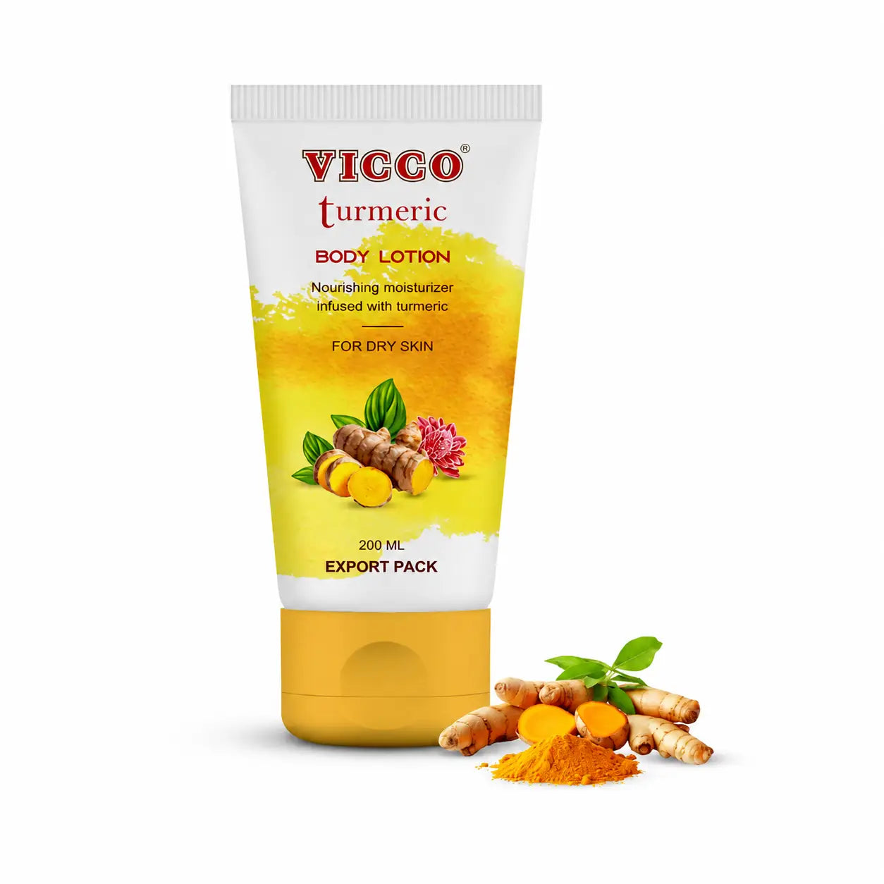 Vicco Turmeric Body Lotion 200ml - view 2