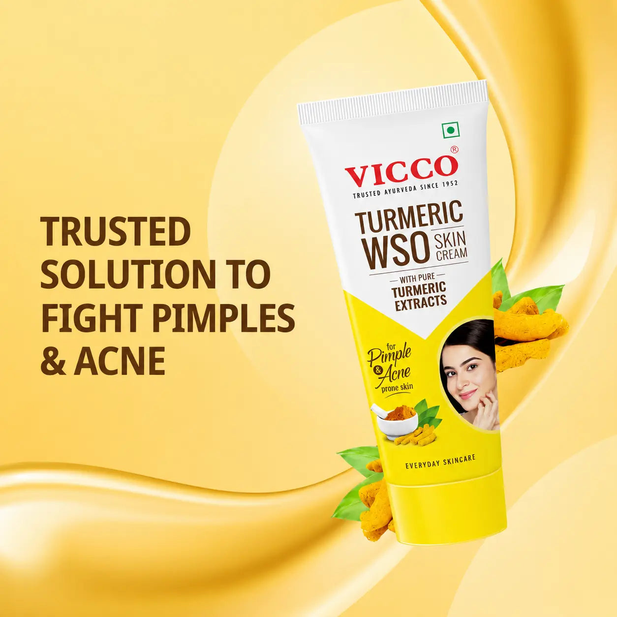Vicco Turmeric WSO Skin Cream 60g - view 2