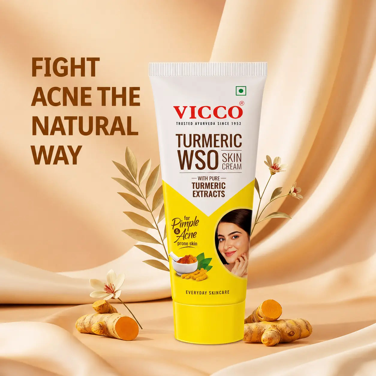 Vicco Turmeric WSO Skin Cream 60g - view 6