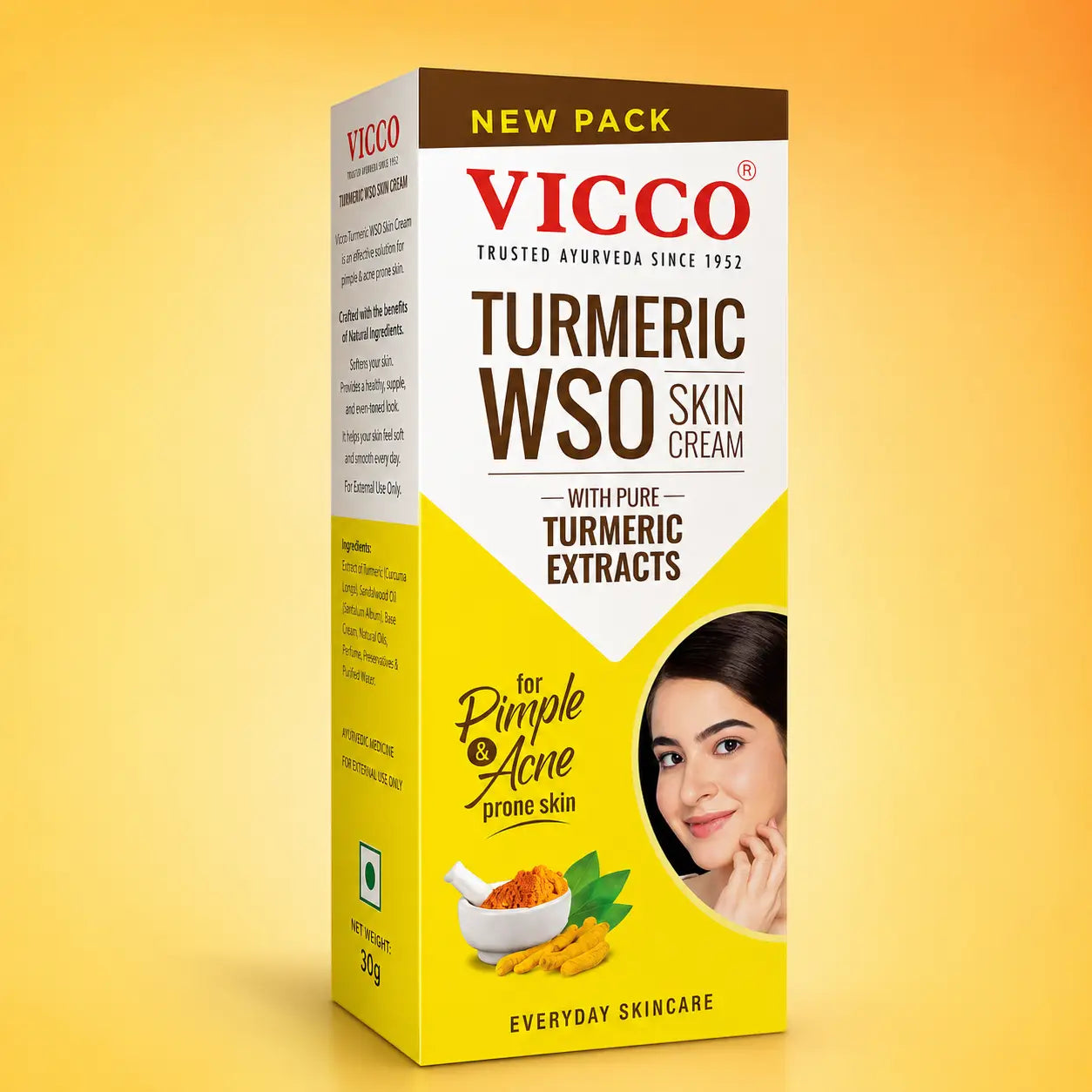 Vicco Turmeric WSO Skin Cream 60g - view 8
